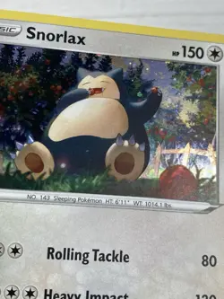 Snorlax - 140/202 (Cosmos Holo) - Blister Exclusives Pokemon TCG NM - Image 3