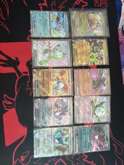 Pokemon Mega EX Lot Of 10 Varies Sets NM-Lot C, Chaos Rising, Black Bolt, White - Image 1
