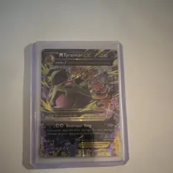 M Tyranitar EX XY Ancient Origins 43/98 Ultra Rare Holo Full Art Eng 2015 HP240 - Image 1