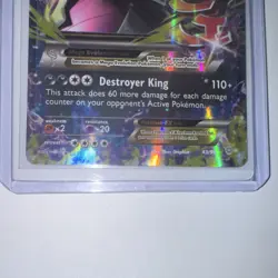 M Tyranitar EX XY Ancient Origins 43/98 Ultra Rare Holo Full Art Eng 2015 HP240 - Image 5