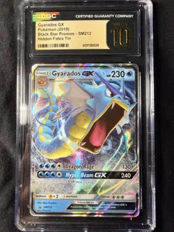 Gyarados GX SM212 Black Star Promo Holo CGC Pristine 10 (Pokemon) - Image 1
