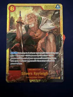 Silvers Rayleigh OP08-118 SEC Two Legends One Piece Trading Card Game - NM/M - Image 1