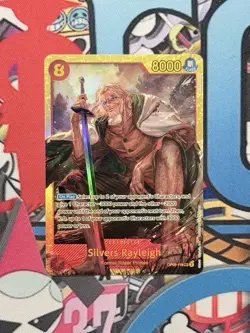 Silvers Rayleigh OP08-118 Two Legends SEC One Piece TCG English NM - Image 1