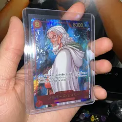 Silvers Rayleigh (Alt Art) OP08-118 SEC Two Legends ONE PIECE #2729 - Image 1