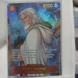 Silvers Rayleigh - Two Legends OP08-118 SEC Alt Art - One Piece TCG English - Image 1