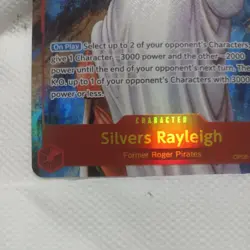 Silvers Rayleigh - Two Legends OP08-118 SEC Alt Art - One Piece TCG English - Image 5