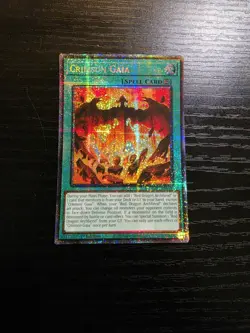 Crimson Gaia Starlight Rare RA05-EN031 1st Edition Near Mint Yu-Gi-Oh! - Image 1