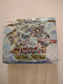 Yu-Gi-Oh! TCG Justice Hunters Sealed 24 Pack Booster Box Yugioh 1st Edition - Image 1