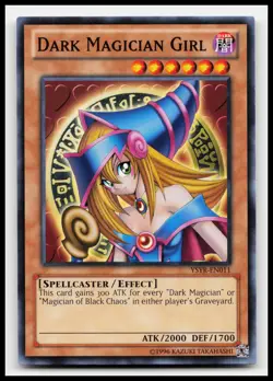 Dark Magician Girl YSYR-EN011 Starter Deck: Yugi Reloaded Yugioh Card - Image 1