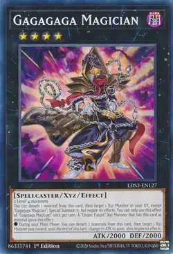 Yugioh! Gagagaga Magician - LDS3-EN127 - Common - 1st Edition Near Mint, English - Image 1