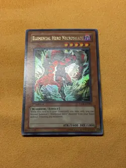 Elemental HERO Necroshade YSDJ-EN000 Jaden Yuki 1st Edition - Image 2