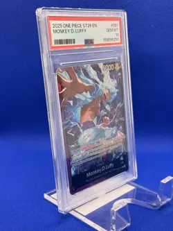 2025 ONE PIECE MONKEY D. LUFFY ST26-PURPLE/BLACK MONKEY D. LUFFY #061 PSA 10 - Image 2