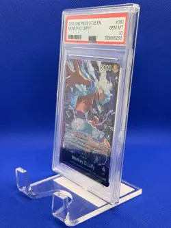 2025 ONE PIECE MONKEY D. LUFFY ST26-PURPLE/BLACK MONKEY D. LUFFY #061 PSA 10 - Image 3