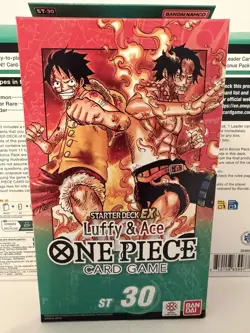 One Piece ST-30 Luffy & Ace Starter Deck EX Lot of 8 - Image 2