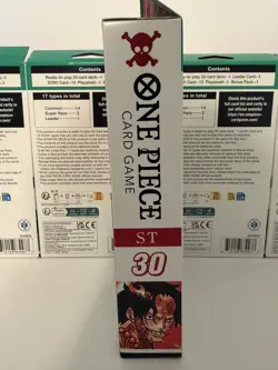 One Piece ST-30 Luffy & Ace Starter Deck EX Lot of 8 - Image 4