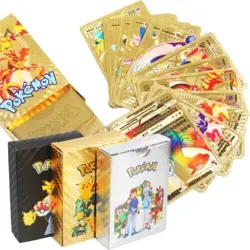 Foil Multi-Color Pack 55 Card TCG GX Vmax GX Card Charizard Rare Pokemon Card - Image 2