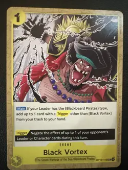 Black Vortex - One Piece The Time of Battle OP16-115 Uncommon - Image 1