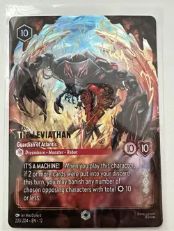 Disney Lorcana The Leviathan Guardian of Atlantis Foil 233/204 - Image 2