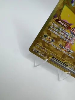Pokemon TCG Pikachu EX Surging Sparks Holo Hyper Rare Gold 247/191 NM - Image 5