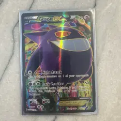 Gengar EX 114/119 Full Art Ultra Rare XY Phantom Forces Pokemon Card MP/LP - Image 1