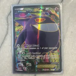Gengar EX 114/119 Full Art Ultra Rare XY Phantom Forces Pokemon Card MP/LP - Image 2