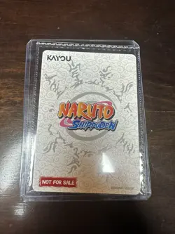 Naruto Shippuden - Naruto Uzumaki PSA Magazine Promo Card Sealed NM - Image 2