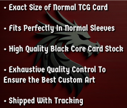 Demonic Tutor Anime Style FOIL High Quality Altered Art Custom Playtest Card - Image 5