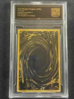 Yu-Gi-Oh Card PCG 9.5 The Winged Dragon Of Ra Legendary Collection 1 LC01-EN003 - Image 2