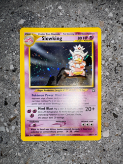 Pokemon TCG Cards Slowking 14/111 Neo Genesis Holo Rare EXC-NM * SWIRL * - Image 4