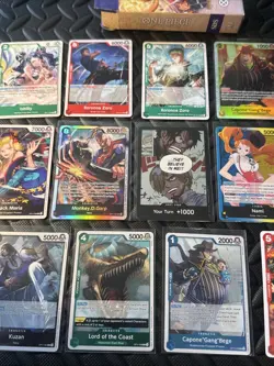 One Piece Card Game Starter Deck W/ 3 Leaders And Holos - TCG Lot - Image 3