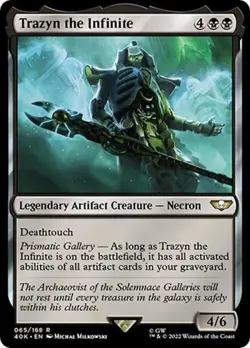 Trazyn the Infinite - Near Mint MTG Universes Beyond: Warhammer 40K - Image 1