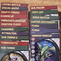 2008 Bakugan Battle Brawlers Series 1 Card Lot Of 32, Exc. Cond, Lightly Played - Image 3