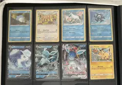 Pokemon 2023 Holiday Advent Calendar Stamped Cards x 8 Full Set TCG Promo - Image 1