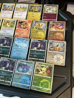 (30) EEVEE CARDS LOT VTG GLACEON LEAFEON ESPEON JOLTEON EVOLUTION Holo 🤩 - Image 5