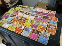 (30) Pokemon Cards Lot WOTC Vtg Holo STAMPED REVERSE Tauros Kangaskhan Dugtrio - Image 1