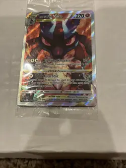 Lucario VSTAR SWSH291 SWSH: Sword & Shield Sealed Promo Card Holo Pokemon Card - Image 1