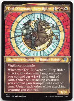 Tori D'Avenant, Fury Rider (Showcase) *Regular* DMU 322 NM - Image 1