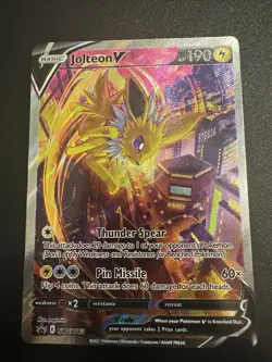 Jolteon V SWSH183 SWSH: Sword & Shield Promo Cards Holo - Image 1
