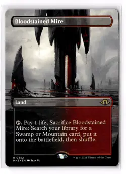 Bloodstained Mire (Borderless) 352 Modern Horizons 3 Normal NM - Image 1