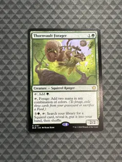 MTG Thornvault Forager #0197 Rare Bloomburrow (BLB) - Image 1