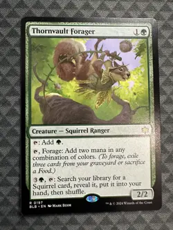 MTG Thornvault Forager #0197 Rare Bloomburrow (BLB) - Image 2