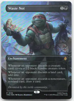 Waste Not (Borderless) *Foil* TMC 132 NM - Image 1