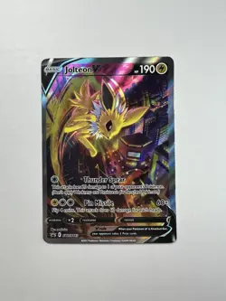 Pokemon Sword & Shield Promo Card - Jolteon V Holo SWSH183 Vmax Collection box - Image 1