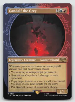Gandalf the Grey (Showcase) *Non-Foil* LTR 322 NM - Image 1