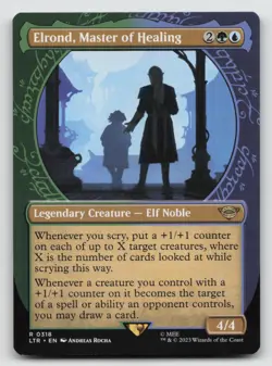 Elrond, Master of Healing (Showcase) *Non-Foil* LTR 318 NM - Image 1