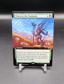 MTG Traverse the Outlands (Extended Art) | CLB | Rare | NM Condition - Image 1