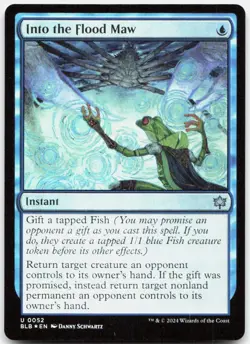 Into the Flood Maw *Foil* BLB 52 NM - Image 1