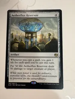 Wizards of the Coast Aetherflux Reservoir Kaladesh 192/264 Rare Artifact EN - Image 1
