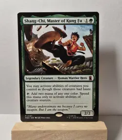 x1 Shang-Chi, Master of Kung Fu - Foil M MTG Marvel Super Heroes M/NM, English - Image 1