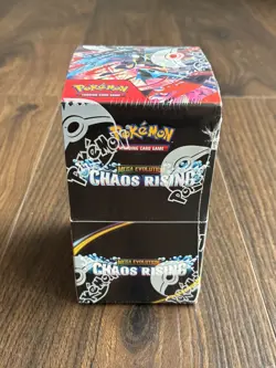 Pokemon TCG Chaos Rising Half Booster Box - 18 Packs - Brand New Factory Sealed - Image 1